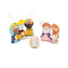 Nativity Ornament & Puppet Set