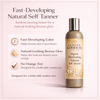🌞 Organic Self Tanning Lotion – Buildable, Golden Glow with Skin-Nourishing Ingredients
