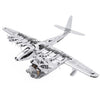 Celestial Hercules Spruce Goose stainless steel model kit on a white background
