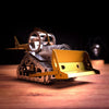 Graceful Cat Bulldozer mechanical model kit by Metal Time Workshop