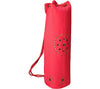 OMSutra Chakra Rivet Yoga Mat Bag in red with pull cord closure