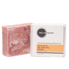 Heliotrope SF Cedar Tangerine olive oil soap bar with pink clay for detoxifying skin