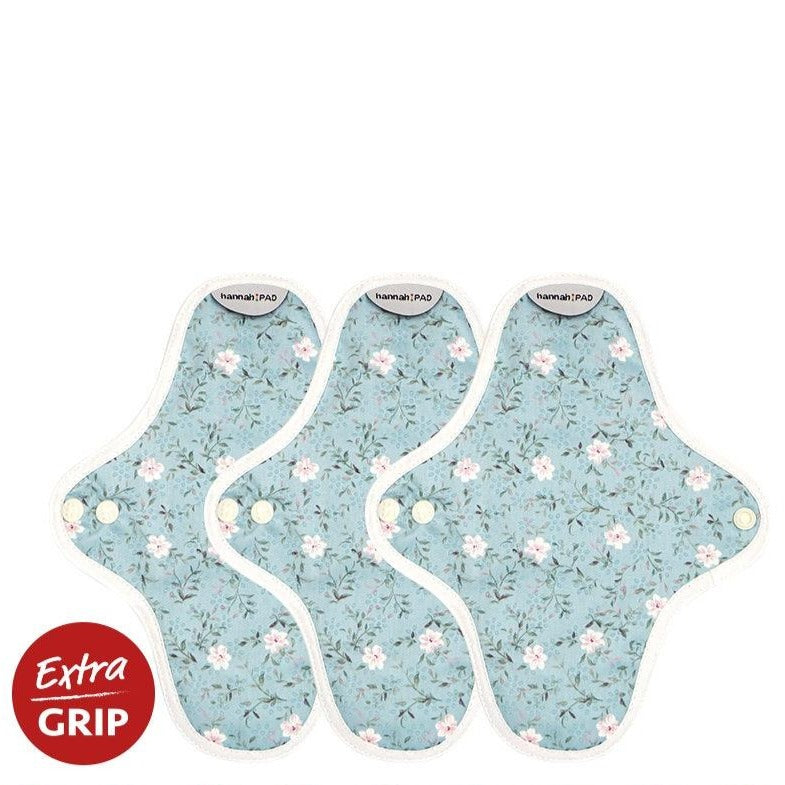 Organic Reusable Pantyliners – 3 Pack | Certified Organic Cotton Cloth Pads