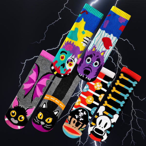 MONSTER MASH! Halloween Socks Party Pack (12, 24, or 48 Pairs)