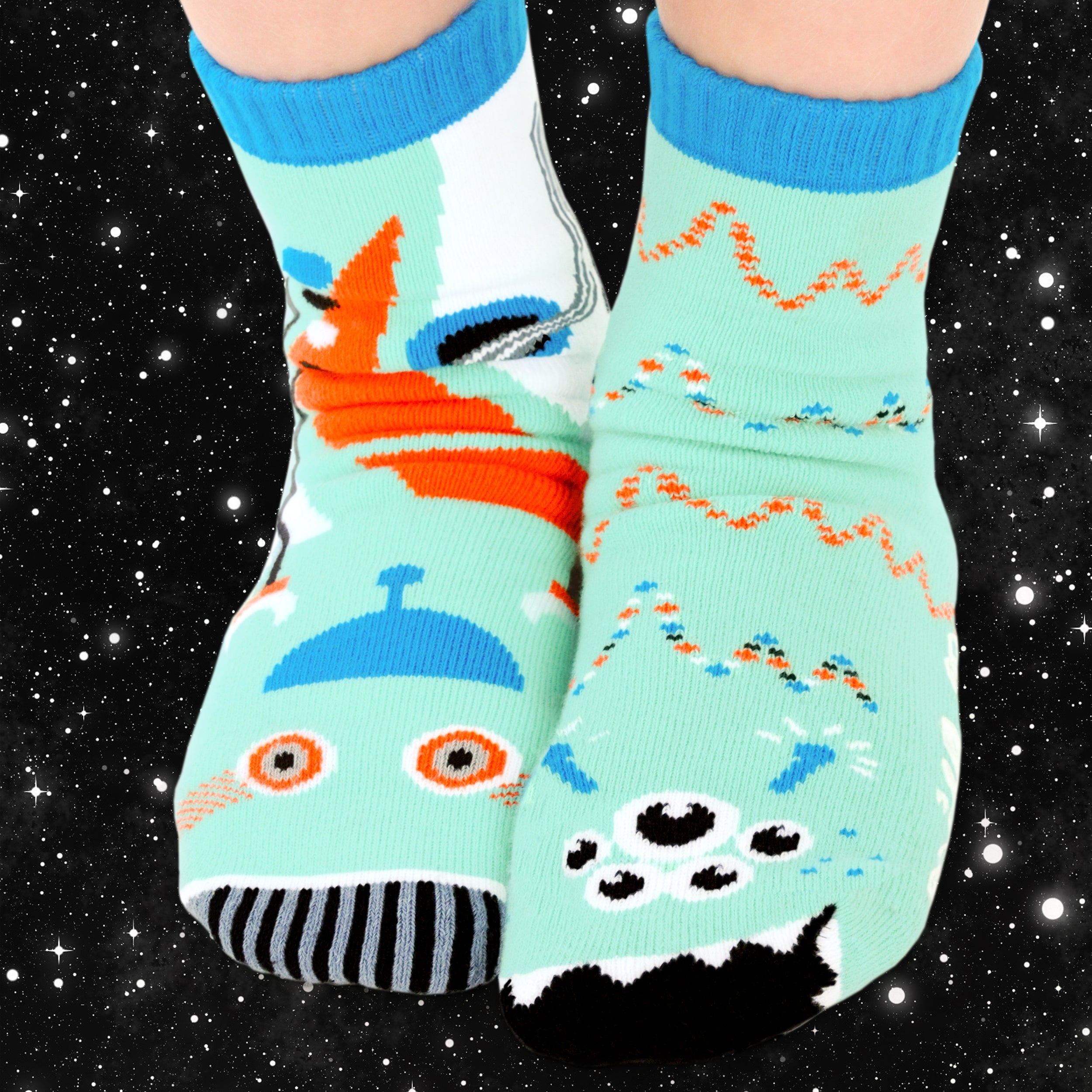 Interstellar Soiree - Outer Space Kids Socks Party Pack (12, 24 or 48 Pairs)