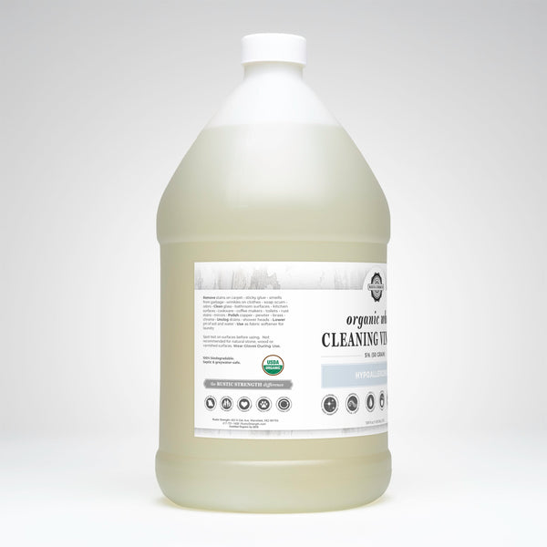 Organic White Cleaning Vinegar 5% (50 Grain) | Certified Organic & Non-GMO
