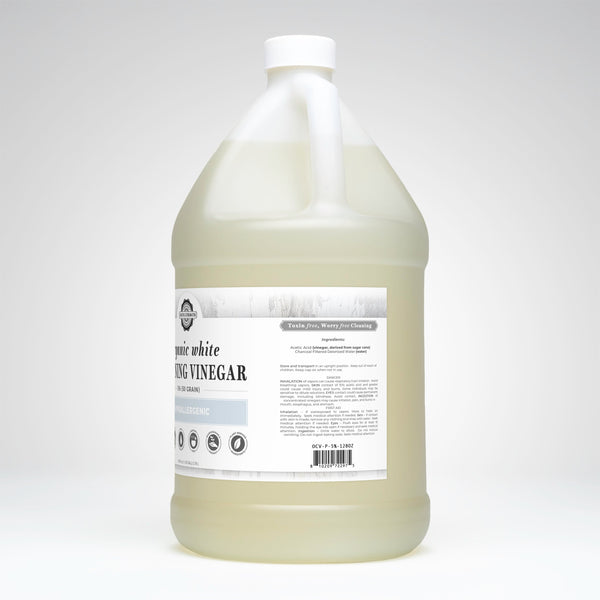 Organic White Cleaning Vinegar 5% (50 Grain) | Certified Organic & Non-GMO
