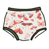Thunderpants Original Field Study women's underwear featuring moth menagerie print by Oregon illustrator Elana Gabrielle