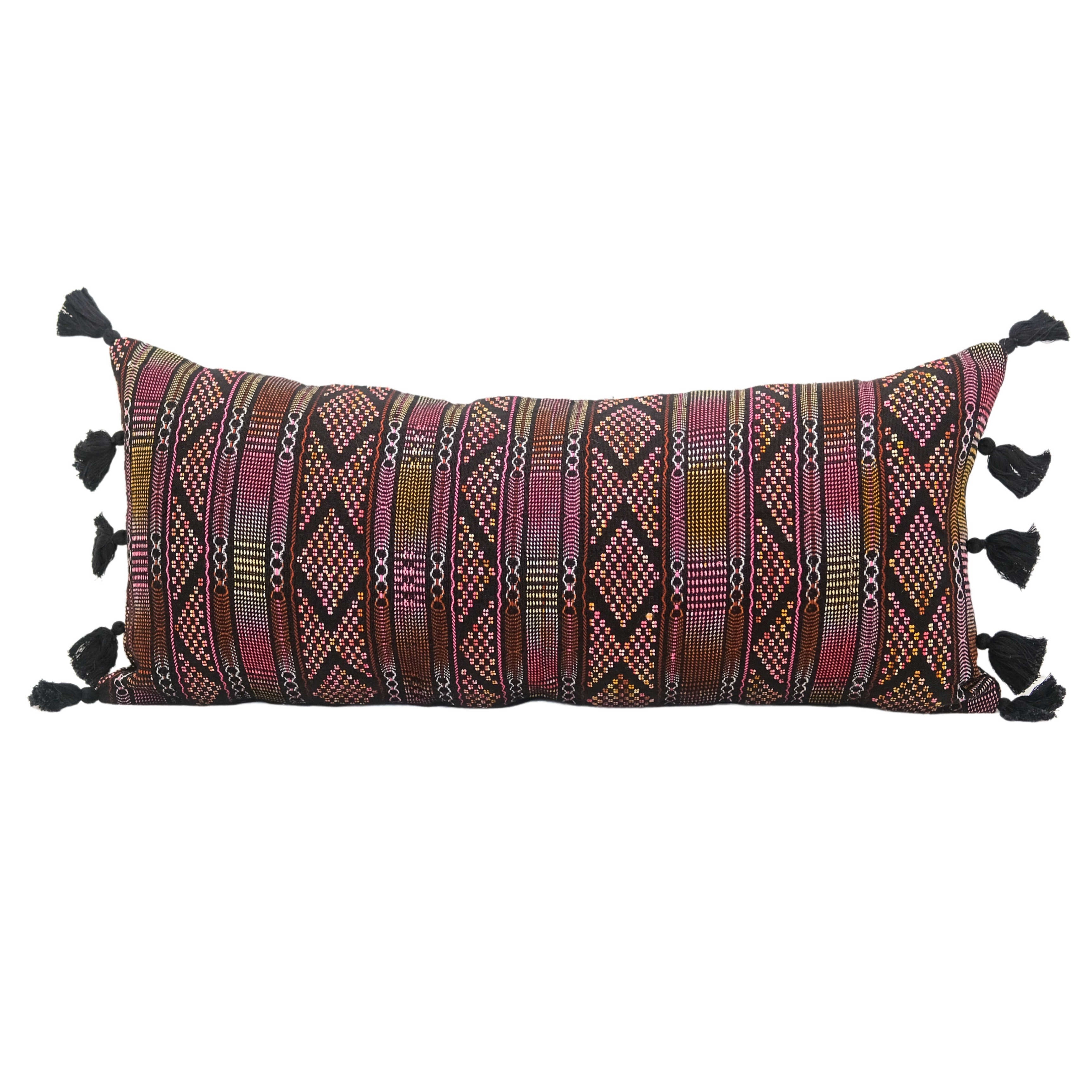 Oversized Guatemalan Lumbar Pillow