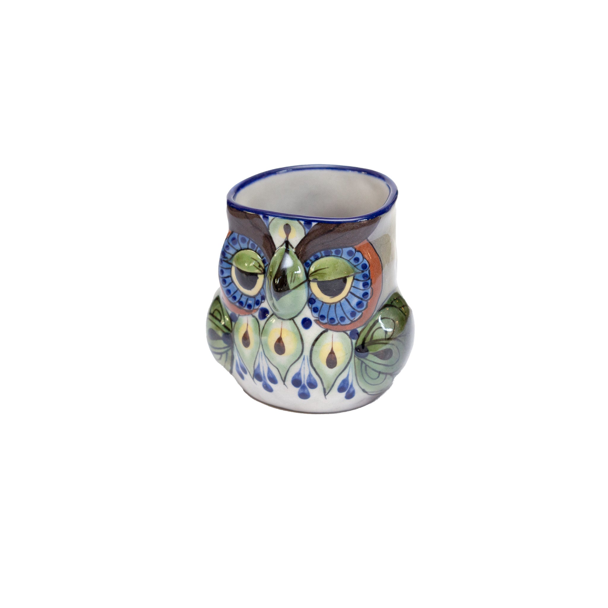 Ceramic Owl Planter