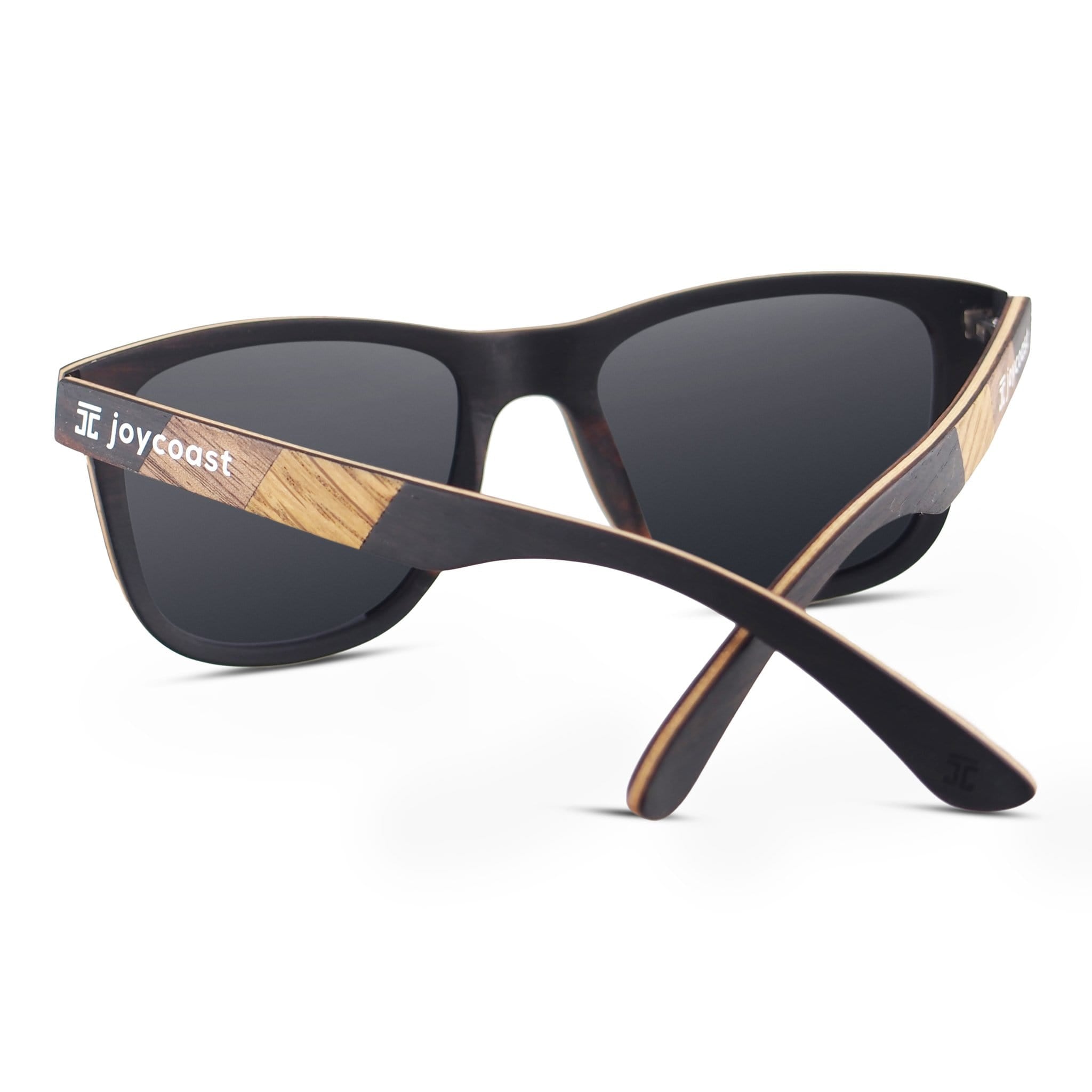 Terra Wayfinder Wooden Sunglasses | Ebony Wood & Polarized Lenses