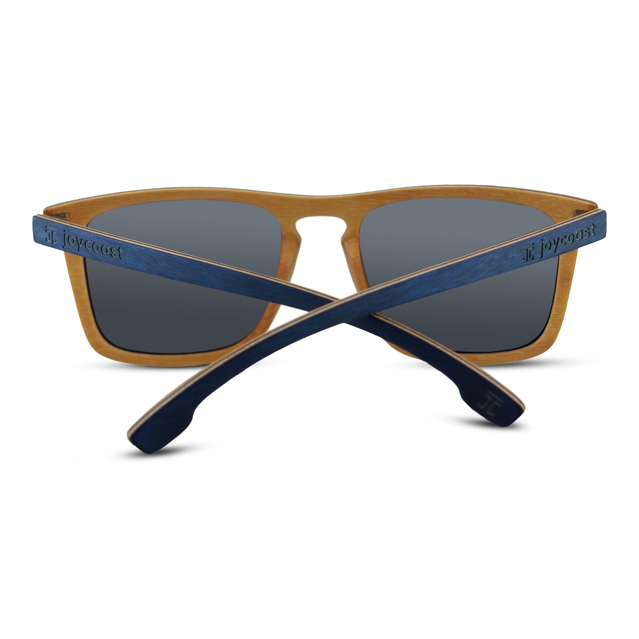 Blu Wayfinder Maple Wood Sunglasses – Polarized & UV Protection