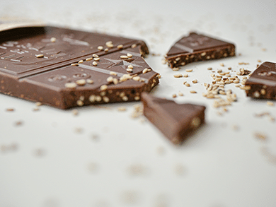 Dark Chocolate Meets Roasted Sesame: A Nutty Delight by Grain de Sail