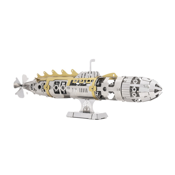 Elusive Nautilus Submarine mechanical model kit by Metal Time Workshop