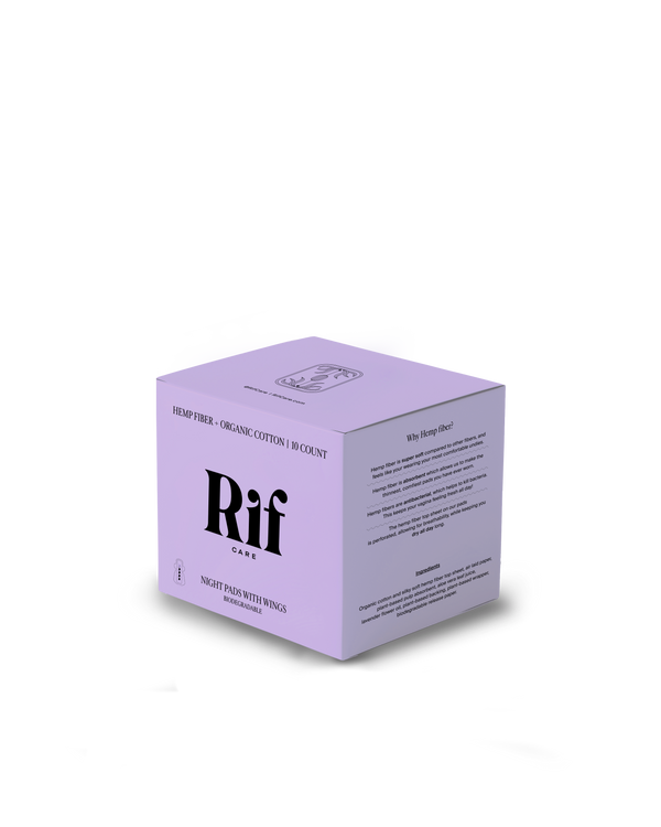 Organic Long Pads with Wings - Night pads