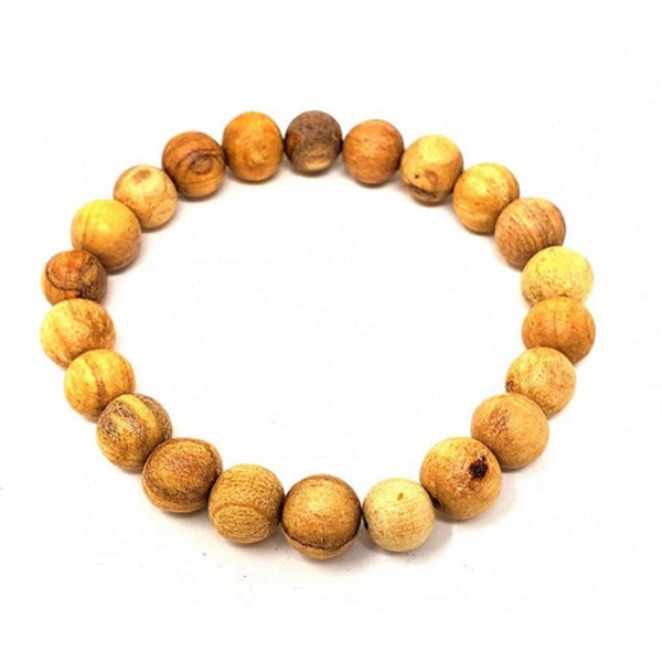 Indulge in the calming aroma of Palo Santo with our handcrafted wooden bracelet. This stylish and sustainable accessory is perfect for everyday wear or as a thoughtful gift. Order yours today and experience the natural benefits of Palo Santo