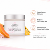 Organic Papaya and Pineapple Enzyme Face Mask by Glimmer Goddess – gentle exfoliating treatment for brighter skin