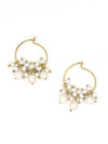 Fair Anita Pearl Party Hoops – ethically handcrafted nickel-free pearl hoop earrings