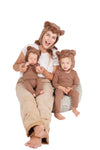 Baby Bear Halloween Costume – Soft Cotton Brown Bear Hat & Tail
