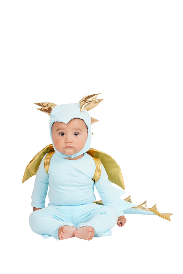 Sky Blue Dragon Costume