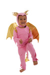 Pink Sky Dragon Pajama Costume for Kids