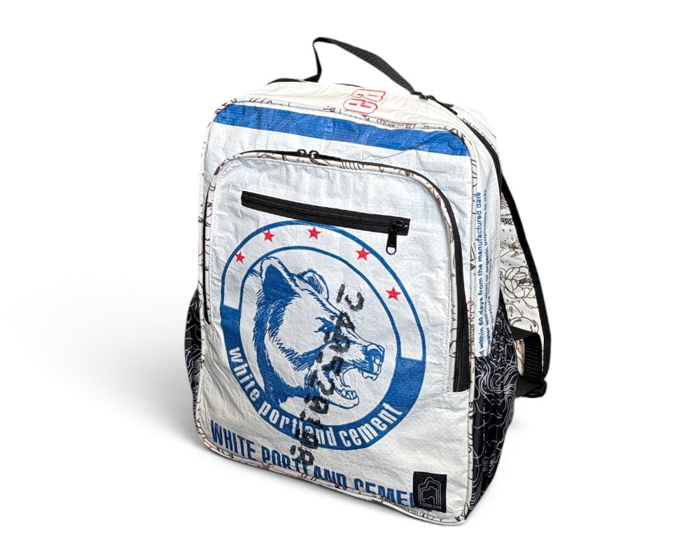 Giri Upcycled Backpack – Eco Day Pack Made from Repurposed Materials