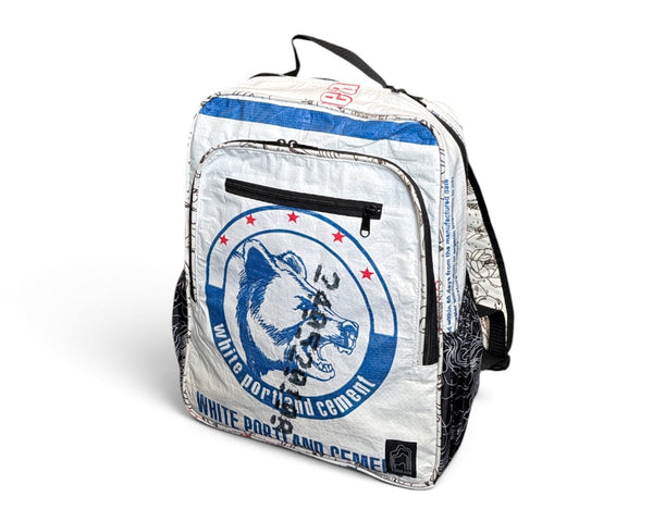 Giri Upcycled Backpack – Eco Day Pack Made from Repurposed Materials