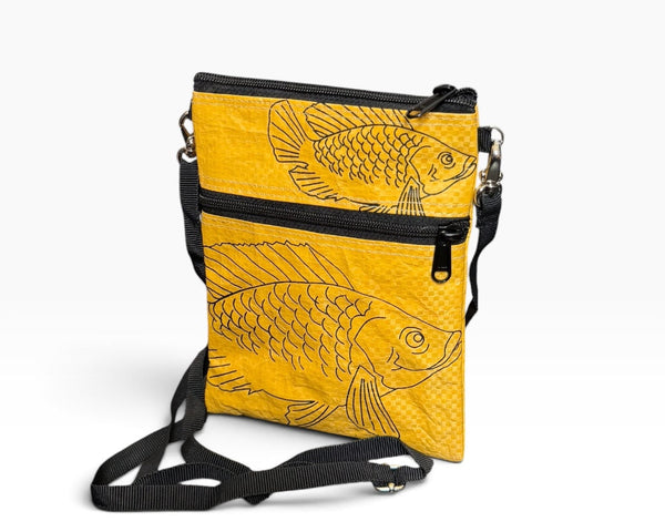 Breezy Crossbody Bag – Upcycled & Recycled Mini Bag by TORRAIN