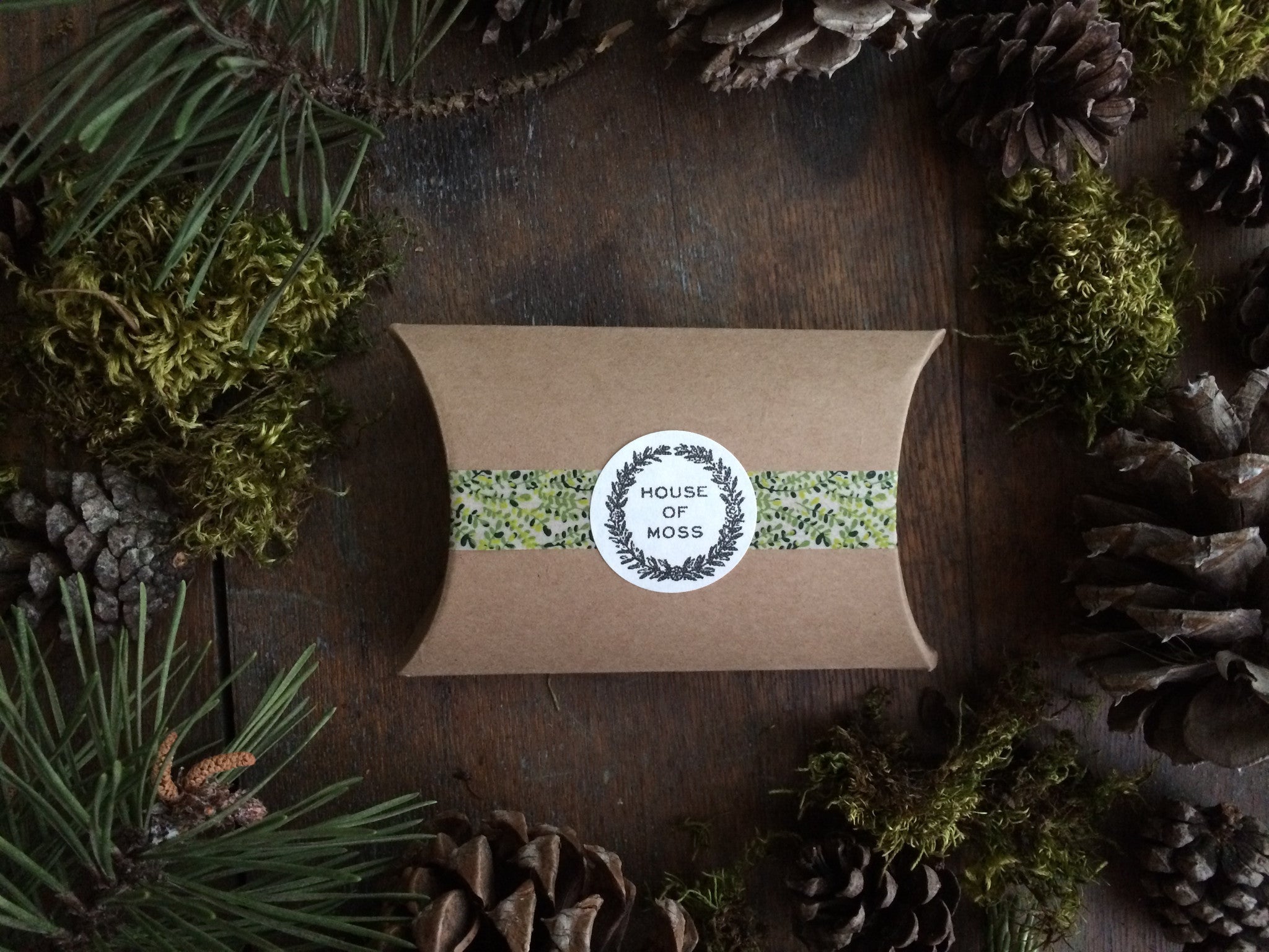 Felting needles packed in a box by House of Moss, ready to ship