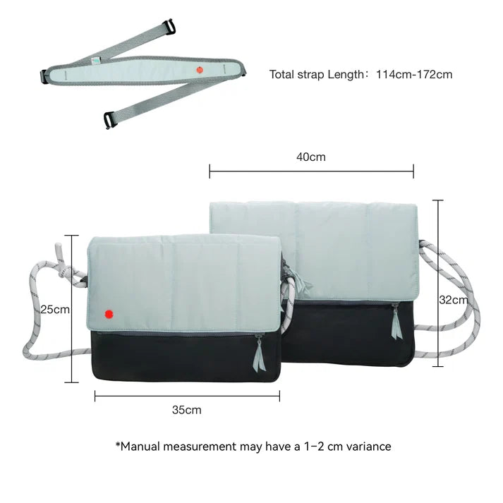 Cloud Comfort Recycled Laptop Backpack – Sustainable Pillow Bag