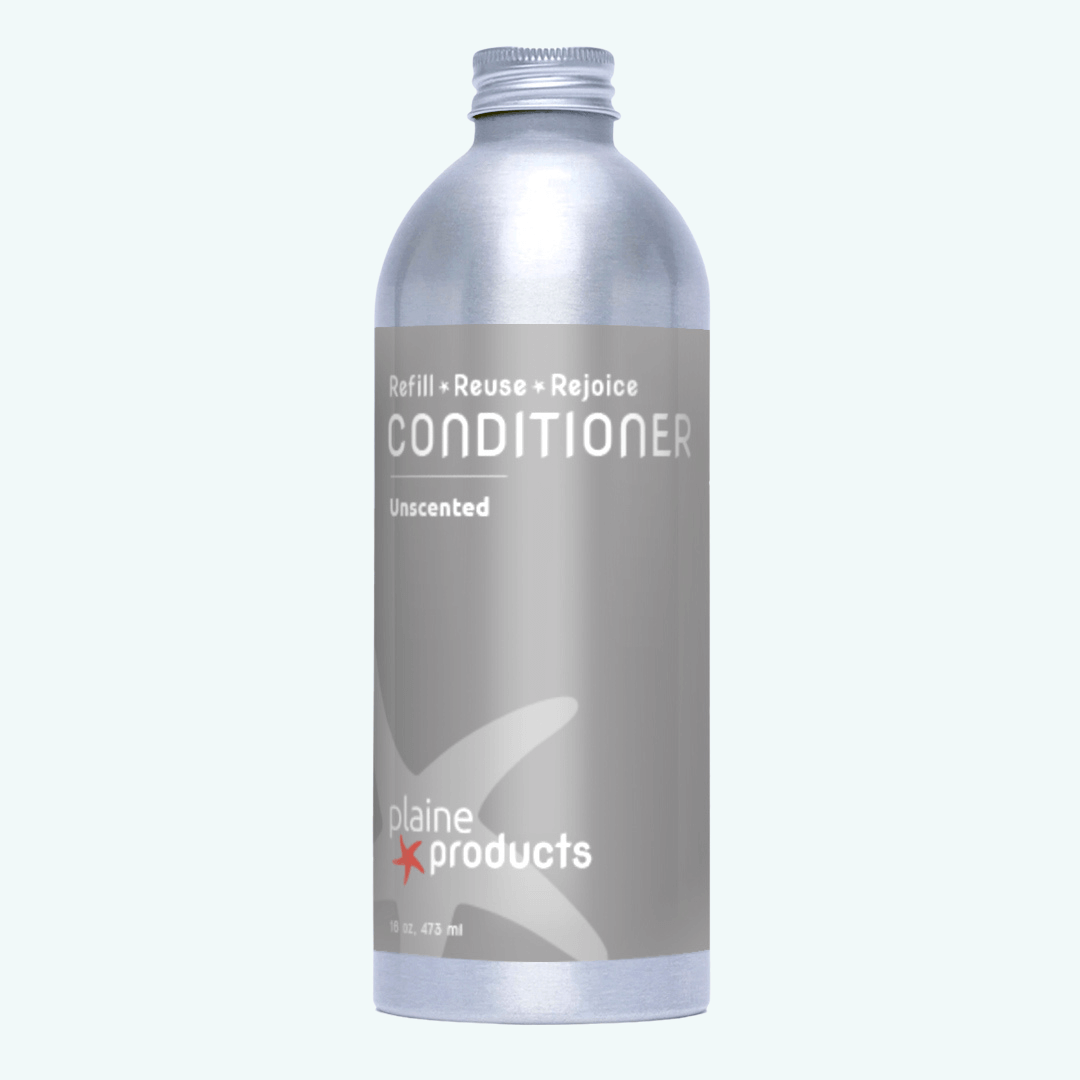 Plaine Products Vegan Refillable Conditioner for Shiny, Hydrated Hair