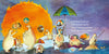 Illustrated interior pages of The Sunburnt Polar Bear showing Mama Polar Bear and her cubs
