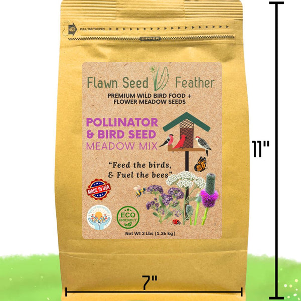 Pollinator & Wild Bird Seed Meadow Mix