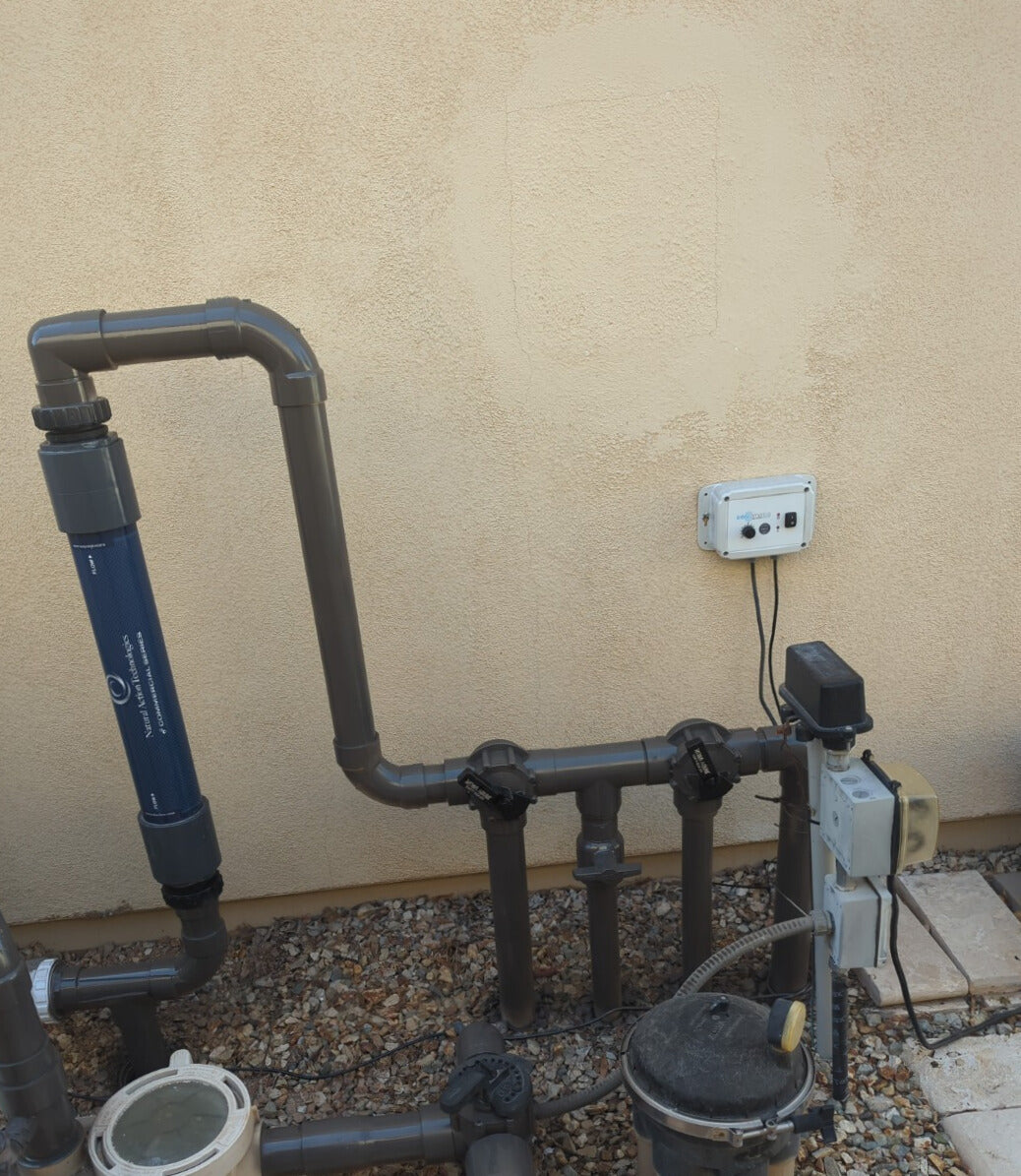 Step-by-step installation guide for the Natural Action Pool Revitalizer