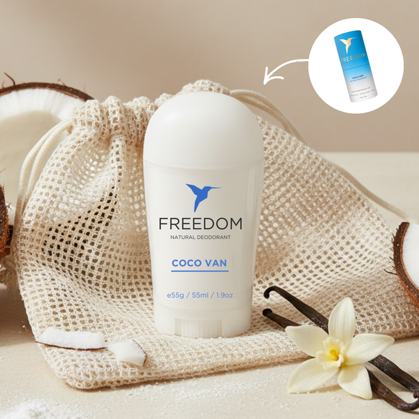 Freedom Natural Deodorant – Aluminum-Free, EWG Verified, 1.9oz