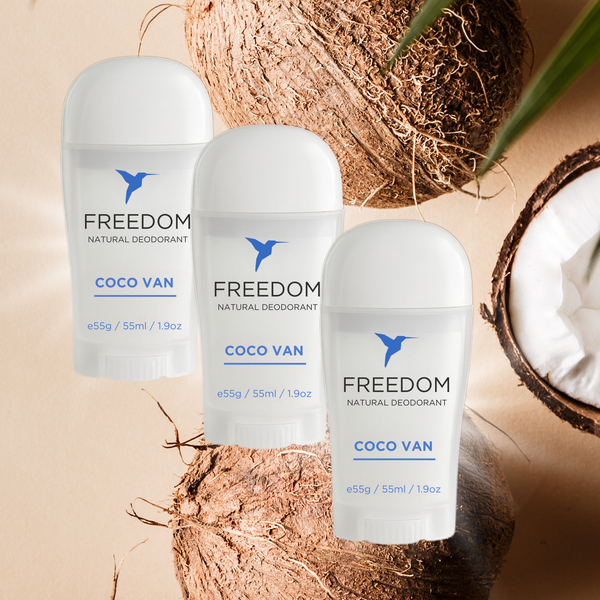 Freedom Natural Deodorant – Aluminum-Free, EWG Verified, 1.9oz