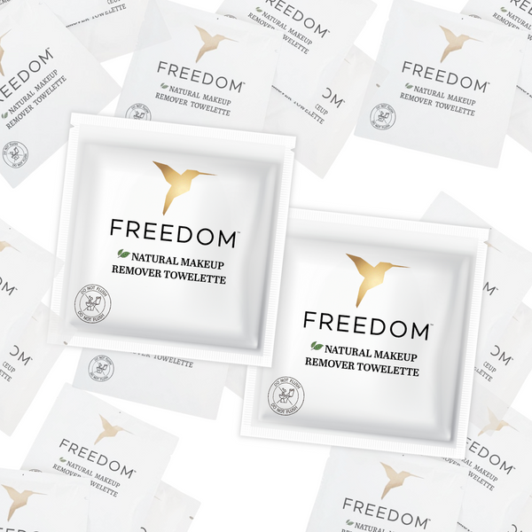 Natural makeup remover wipes with chamomile and aloe vera – free from parabens and synthetic fragrances