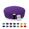 Zafu Meditation Cushion – Organic Buckwheat Hull Filling, Cotton, Made in USA