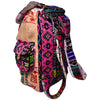 Recycled Travel Backpack Dana showing unique fabric texture and pattern