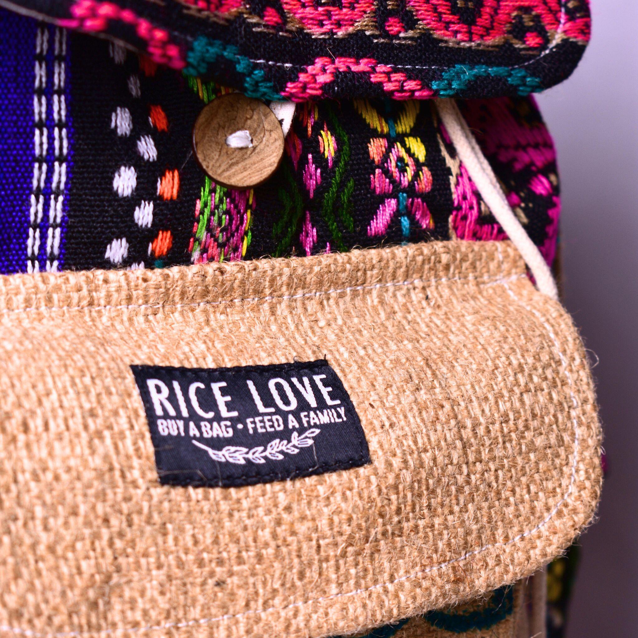 Recycled Travel Backpack Dana, fair trade eco-friendly travel bag