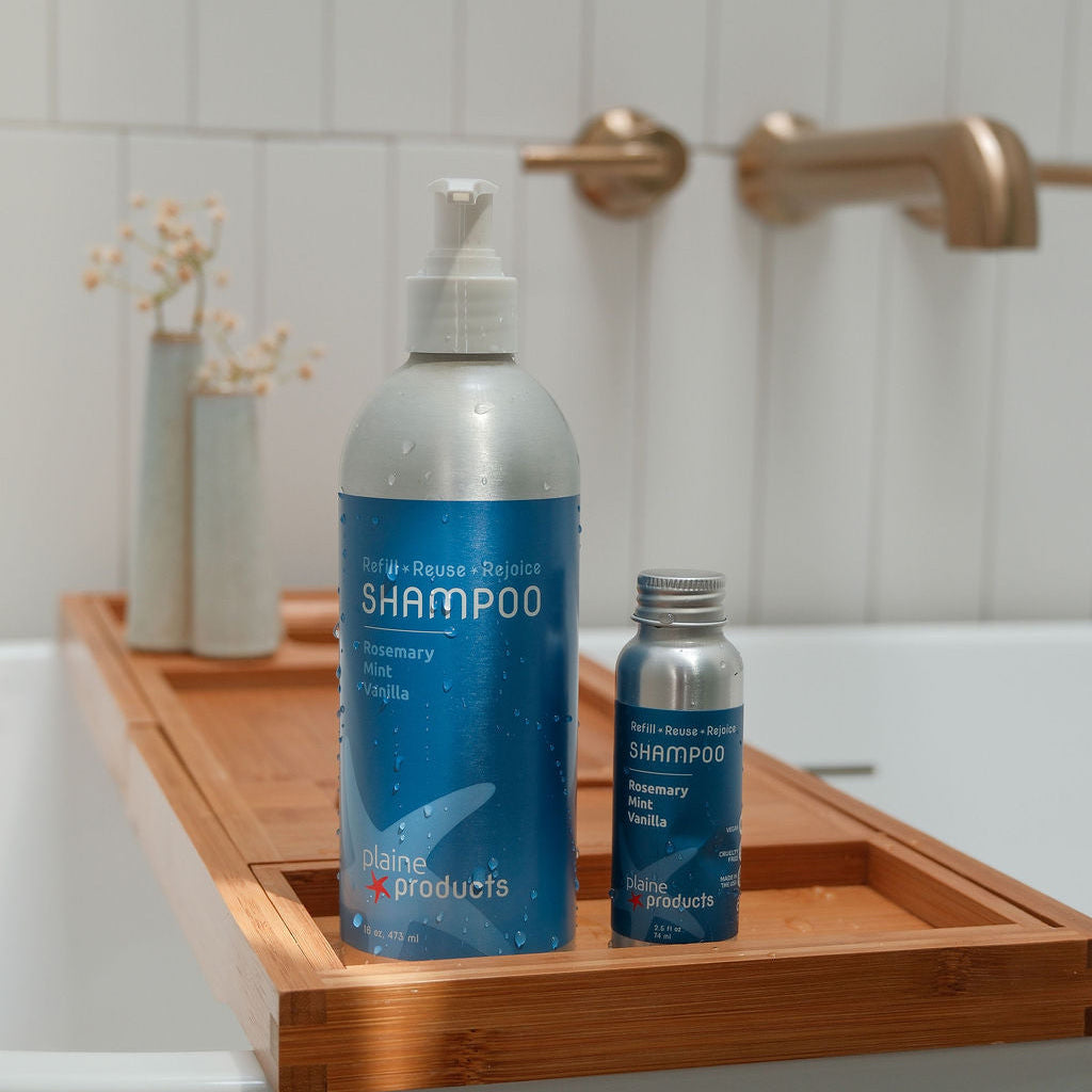 Plaine Products Vegan Shampoo – Hydrating, Eco-Friendly Hair Care Made in Ohio