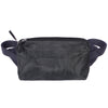 Grace belt bag in black industrial net crossbody style, 10 inch wide compact everyday bag by Smateria