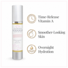 Organic Vitamin A Microcaps Night Cream jar from Glimmer Goddess Organic Skin Care