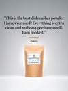 Rustic Strength Auto Dish Powder lifestyle image — eco-friendly dishwasher detergent