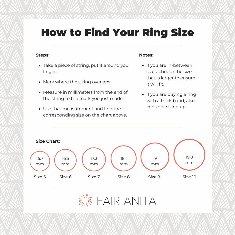 Recycled Brass Stacking Rings – Fair Trade, Nickel Free