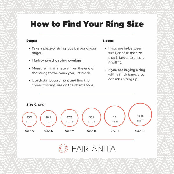Recycled Brass Stacking Rings – Fair Trade, Nickel Free