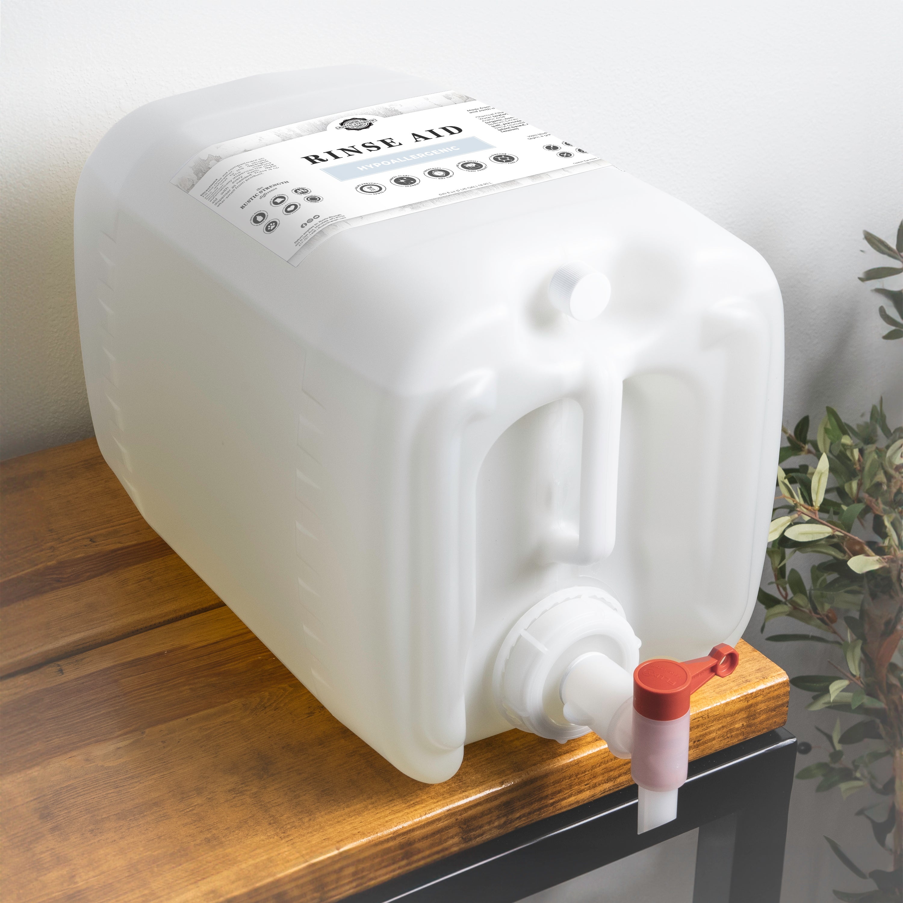 Rustic Strength Unscented Rinse Aid for Automatic Dishwashers