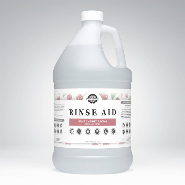 Rustic Strength Natural Rinse Aid Light Cherry gallon size – family-size eco dishwasher rinse aid