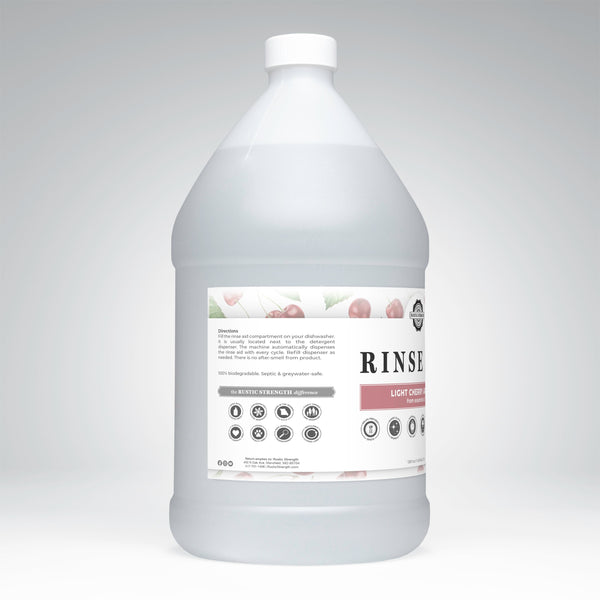 Natural Rinse Aid for Dishwashers – Light Cherry | Rustic Strength