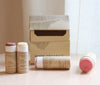 River Organics vegan makeup color sets with blush, highlighter and lip products in eco-friendly packaging